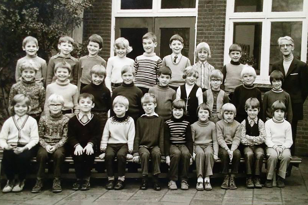 1972, Aloysius jongensschool 2e klas Bavel.